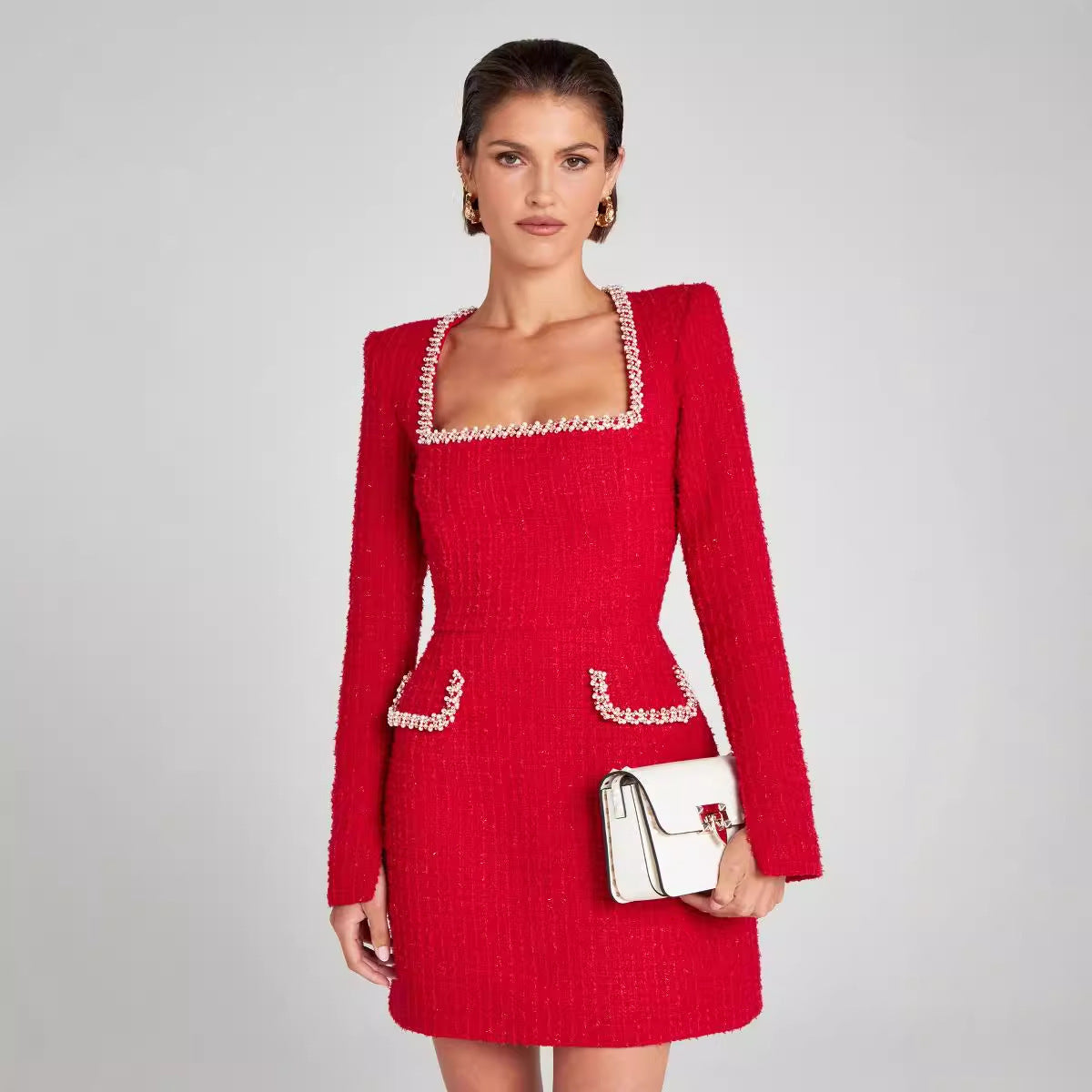 Robe Élégance Perlée – L’intemporel qui fait sensation